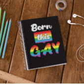 Pride LGBTQ+ Geboren in dit Notitieboek van de Spi