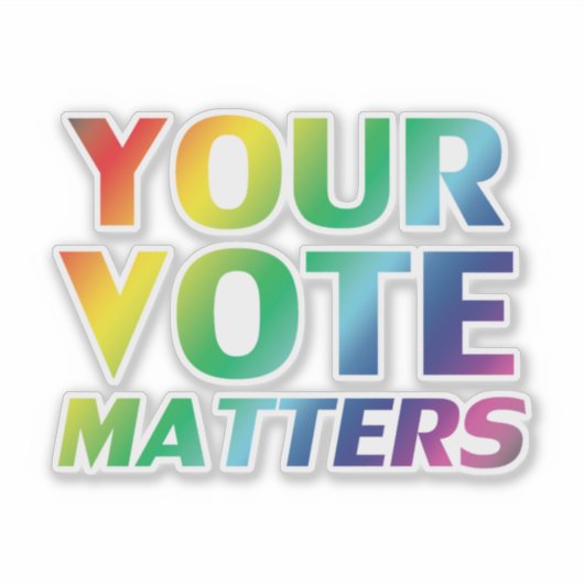 Pride lgbtq lgbt kleuren - sticker (Voorkant)