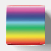 Pride lgbtq lgbt rainbow-kleurenkracht bedankdoosjes (Bovenkant)