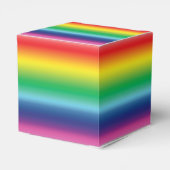 Pride lgbtq lgbt rainbow-kleurenkracht bedankdoosjes (Achterkant)