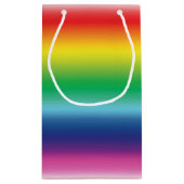 Pride lgbtq lgbt regenboog kleuren patroon cadeau klein cadeauzakje (Achterkant)