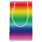 Pride lgbtq lgbt regenboog kleuren patroon cadeau klein cadeauzakje (Voorkant)