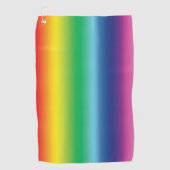 Pride lgbtq lgbt regenboog kleuren patroon golf ha golfhanddoek (Voorkant)