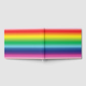 Pride lgbtq lgbt regenboog kleurenpatroon gastenboek (Volledig)