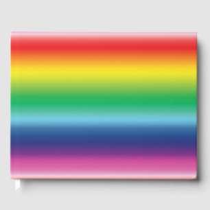 Pride lgbtq lgbt regenboog kleurenpatroon gastenboek