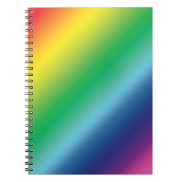 Pride lgbtq lgbt regenboog kleurenpatroon notitieboek