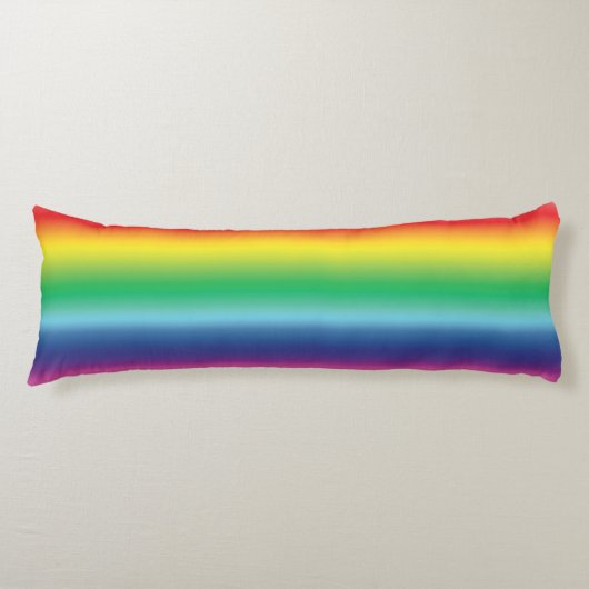 Pride lgbtq lgbt regenboog queer gay vlag kleuren lichaamskussen (Voorkant)