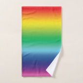 Pride lgbtq lgbt regenboogkleuren bad handdoek (Handdoek)