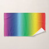Pride lgbtq lgbt regenboogkleuren bad handdoek (Handdoek)