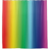 Pride lgbtq lgbt regenboogkleuren douchegordijn (Voorkant)