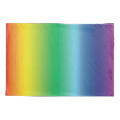 Pride lgbtq lgbt regenboogkleuren kussensloop (Achterkant-Links)