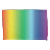 Pride lgbtq lgbt regenboogkleuren kussensloop (Voorkant-Links)