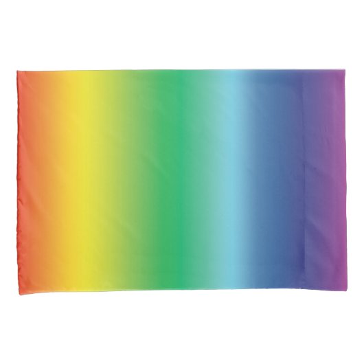 Pride lgbtq lgbt regenboogkleuren kussensloop (Voorkant-Rechts)