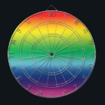 Pride lgbtq lgbt regenboogkleuren schoppen coole r dartbord<br><div class="desc">Pride lgbtq lgbt regenboogkleuren schoppen coole rad Dart Board</div>