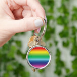 Pride lgbtq lgbt regenboogkleuren sleutelhanger<br><div class="desc">Pride lgbtq lgbt regenboogkleuren sleutelhanger</div>