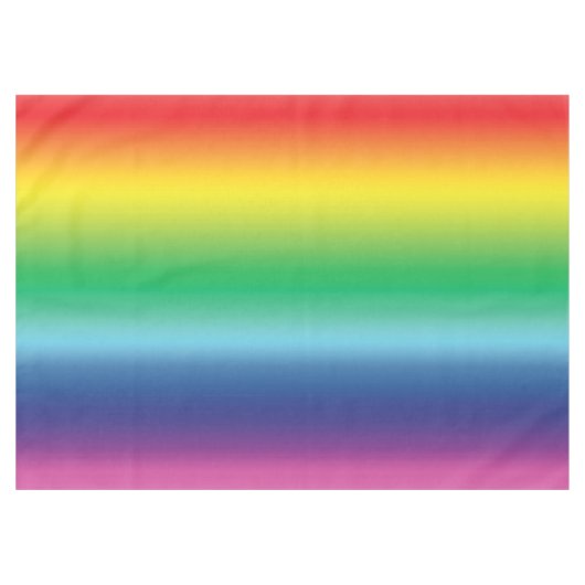 Pride lgbtq lgbt regenboogkleuren tafelkleed (Voorkant (Horizontaal))