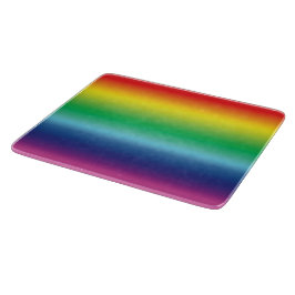 Pride lgbtq lgbt regenboogkleurig patroonglas snijplank