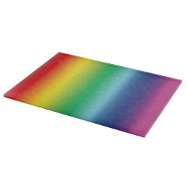 Pride lgbtq lgbt regenboogkleurig patroonglas snijplank