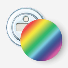 Pride lgbtq lgbt regenboogkleurpatroon button flesopener