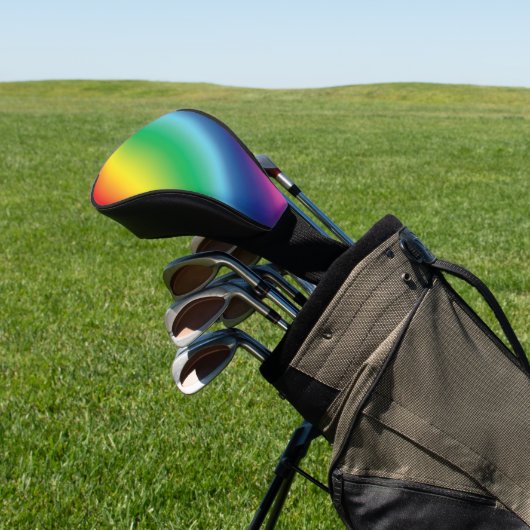 Pride lgbtq lgbt regenboogkleurpatroon golfheadcover (Insitu)