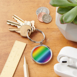Pride lgbtq lgbt regenboogkleurpatroon sleutelhanger