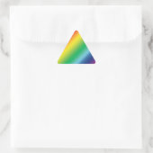 Pride lgbtq lgbt regenboogkleurpatroon sticker (Tas)