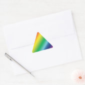 Pride lgbtq lgbt regenboogkleurpatroon sticker (Envelop)