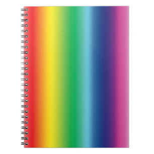Pride lgbtq lgbt regenboogvlag kleurig patroon notitieboek