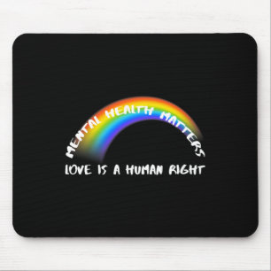 Pride LGBTQ - Liefde is een mensenrecht Muismat