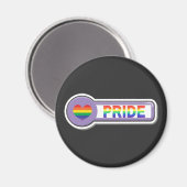 Pride LGBTQ+ Magneet (Voorkant / Achterkant)
