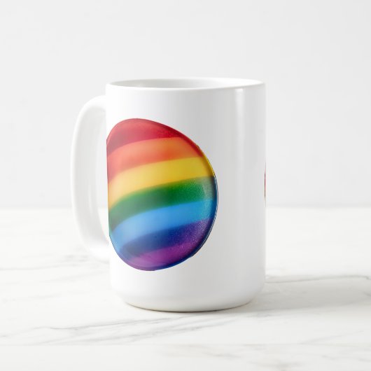 Pride LGBTQ+ Mug Koffiemok (Voorkant links)