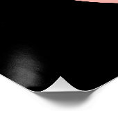 Pride lgbtq queer-liefde voor regenboogkleuren perfect poster (Hoek)