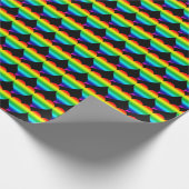 Pride lgbtq raibow Hearts Valentijnsdag cadeau Cadeaupapier (Hoek)