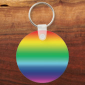 Pride lgbtq-regenboogkleuren: sleutelhanger (Achterkant)