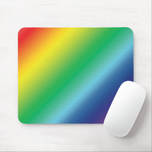Pride lgbtq regenboogkleurpatroon Mousepad Muismat