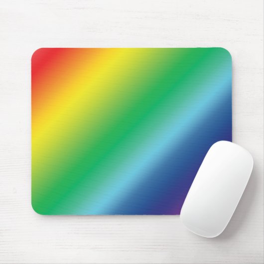 Pride lgbtq regenboogkleurpatroon Mousepad Muismat (Met muis)