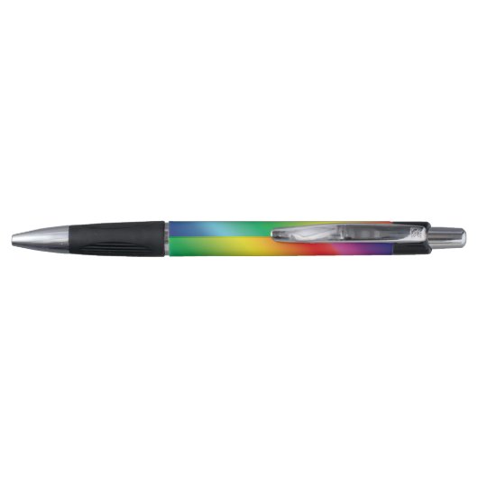 Pride lgbtq regenboogkleurpatroon pen (Achterkant)
