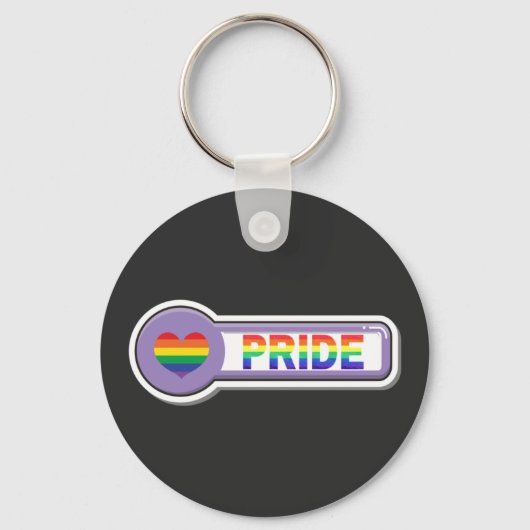 Pride LGBTQ+ Sleutelhanger (Voorkant)