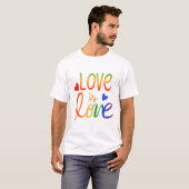 Pride LGBTQ T-shirt (Voorkant volledig)