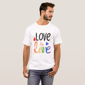 Pride LGBTQ T-shirt (Voorkant volledig)