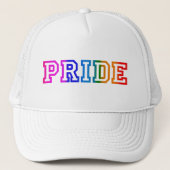 Pride Lichtgewicht Honkbal Golf Trucker Pet (Voorkant)