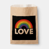 Pride Liefde Is Liefde Gay Gelijkheid Regenboog LG Bedankzakje (Voorkant)