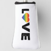 Pride Liefde Is Liefde Gay Gelijkheid Regenboog LG Golfheadcover (Draai 90)