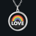 Pride Liefde Is Liefde Gay Gelijkheid Regenboog LG Zilver Vergulden Ketting<br><div class="desc">Pride Liefde Is Liefde Gay Gelijkheid Regenboog LGBTQ</div>