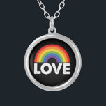Pride Liefde Is Liefde Gay Gelijkheid Regenboog LG Zilver Vergulden Ketting<br><div class="desc">Pride Liefde Is Liefde Gay Gelijkheid Regenboog LGBTQ</div>