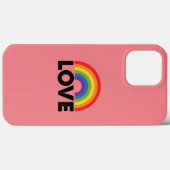 Pride Liefde is Liefde Hbt Gelijkheid Regenboog LG Case-Mate iPhone Case (Achterkant (horizontaal))