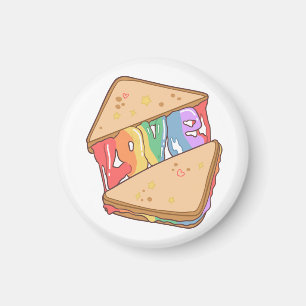 Pride. Liefde is liefde. Schuif liefde. Regenboogh Magneet