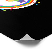 Pride liefde - LGBT. Queer. Poster (Hoek)