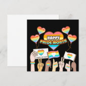 Pride liefde. Liefde is eerlijk. Pride maand.  (Voorkant / Achterkant)