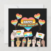 Pride liefde. Liefde is eerlijk. Pride maand.  (Voorkant)